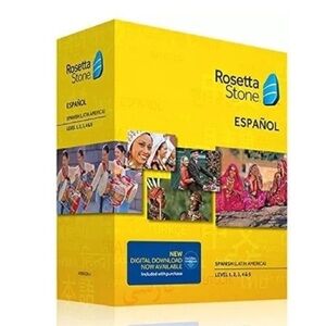 Rosetta Stone Spanish NWT UNOPENED version 4 with digital download available